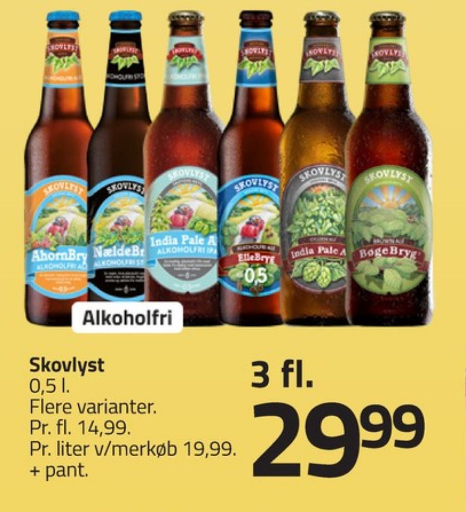 Skovlyst ElleBryg, Øl - Alkoholfri
