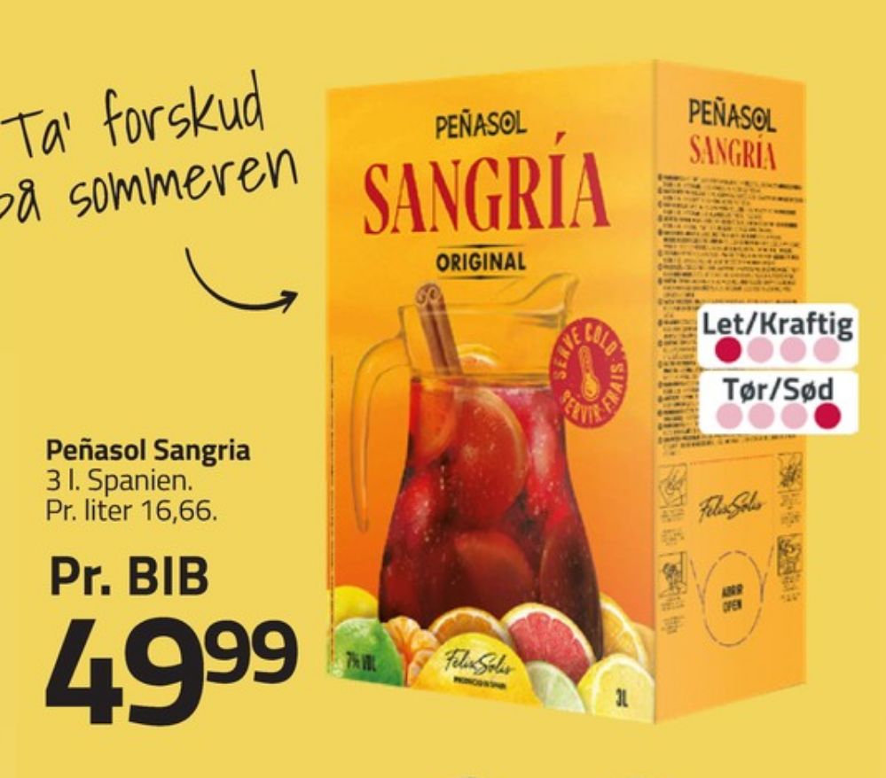 Penasol, Sangria