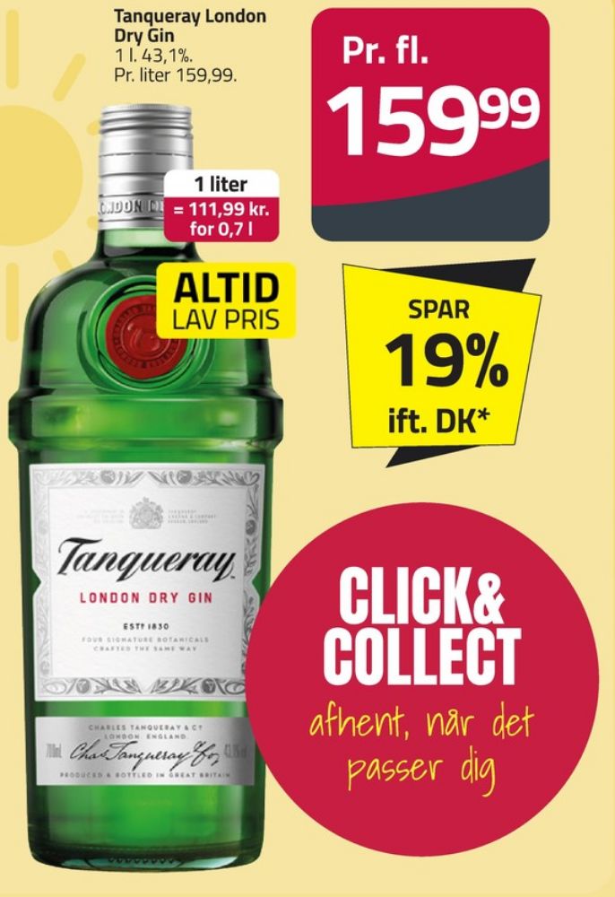 Tanqueray London Dry, Gin