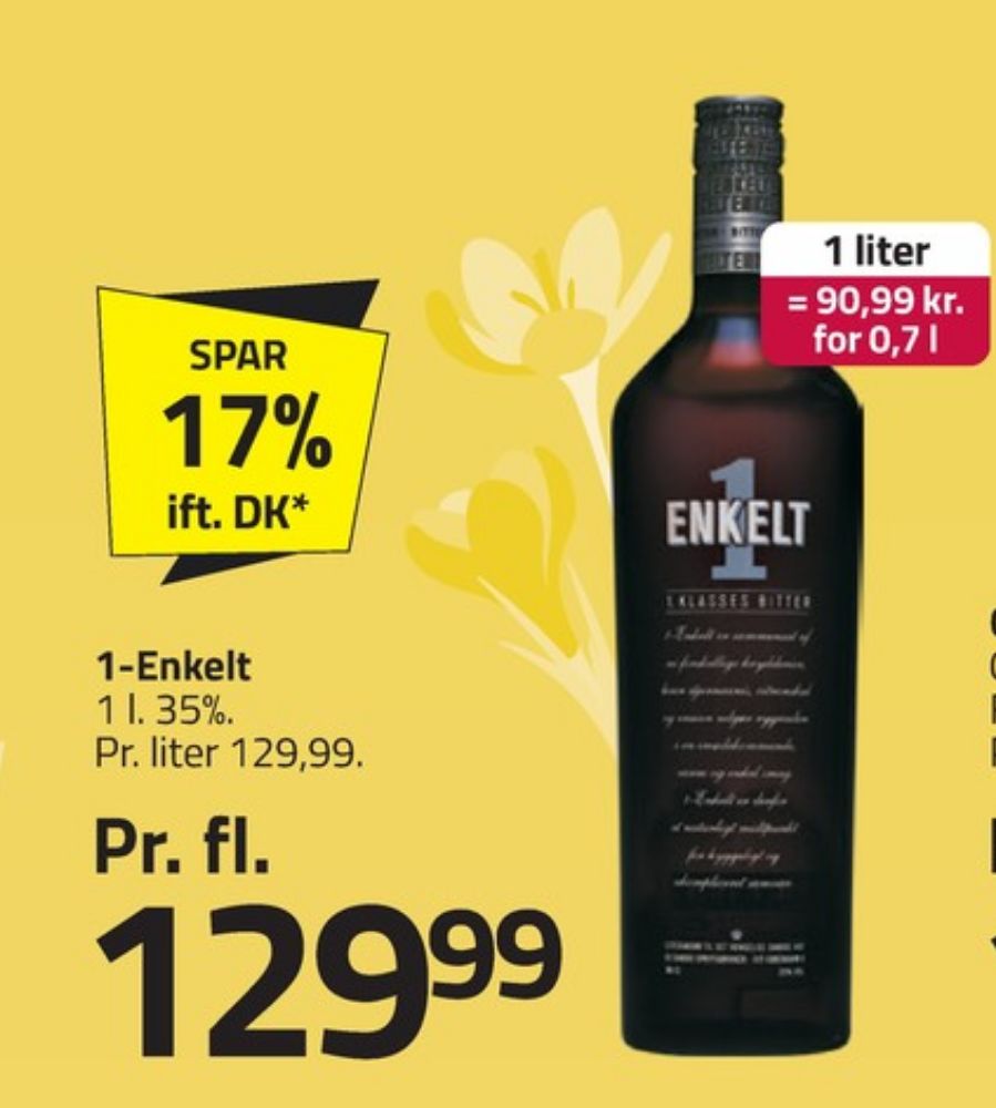 1-Enkelt, Bitter