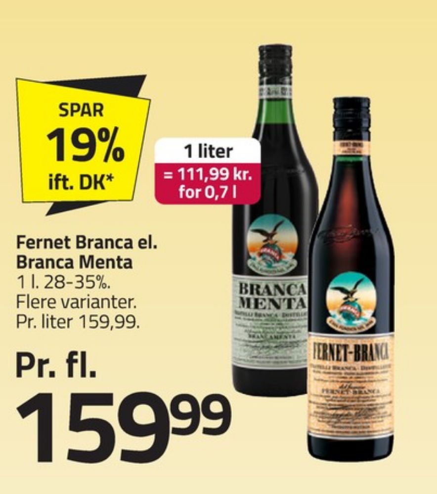 Fernet Branca, Bitter