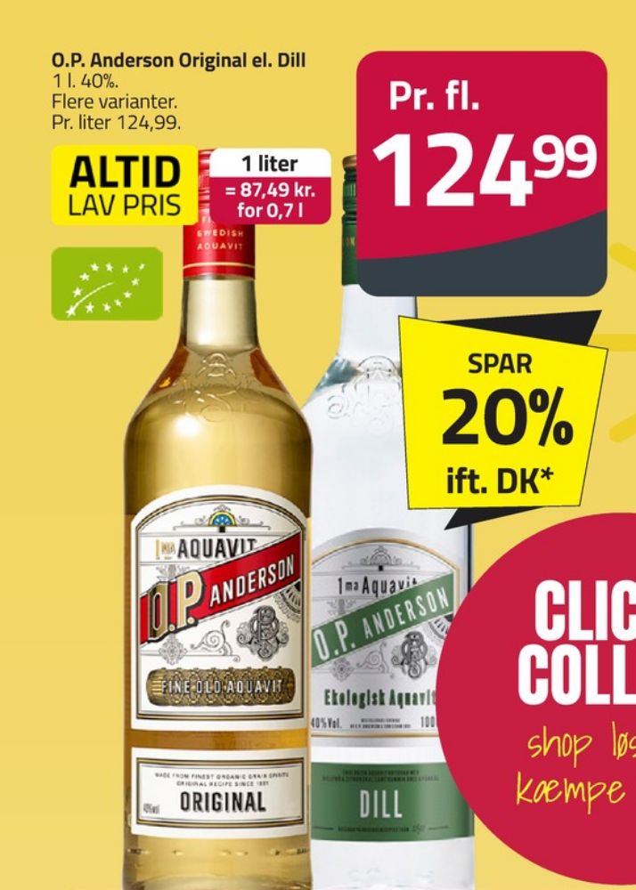 OP Anderson Original, Akvavit