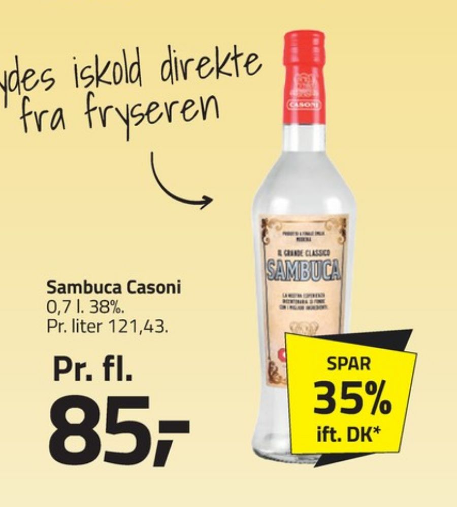Casoni, Sambuca