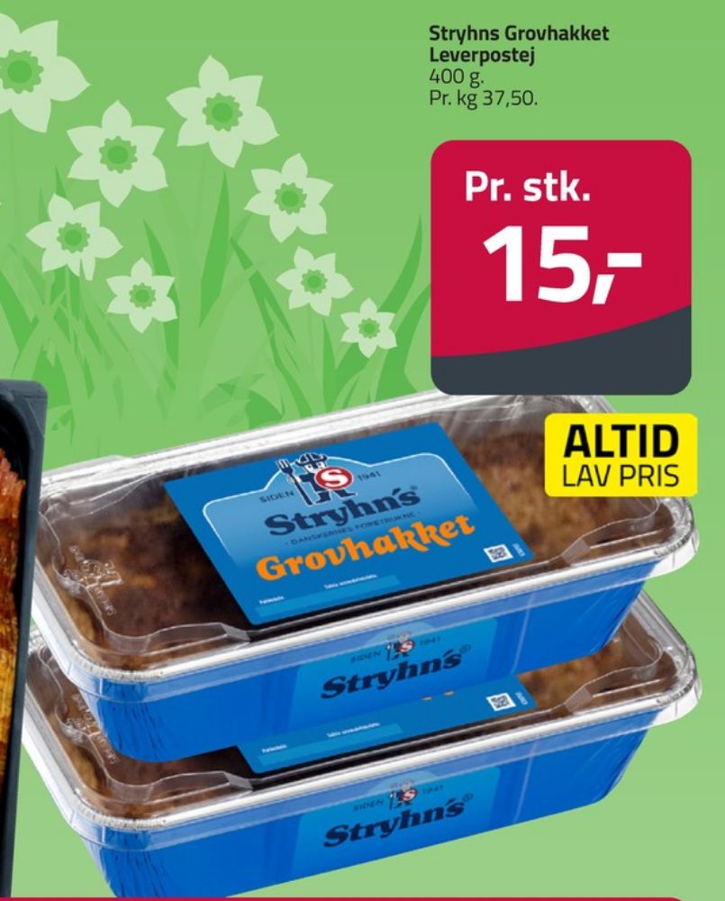 Stryhns Grovhakket, Leverpostej