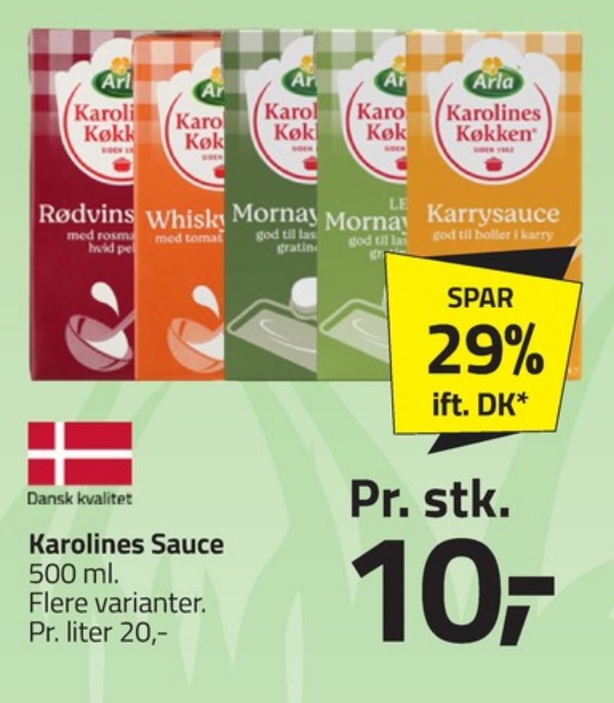 Karolines, Whisky Sauce