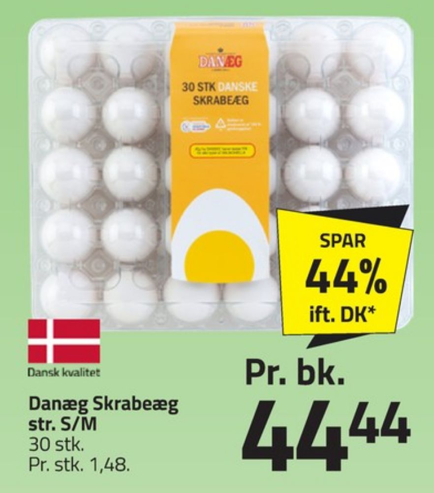 Danæg, Skrabeæg S/M