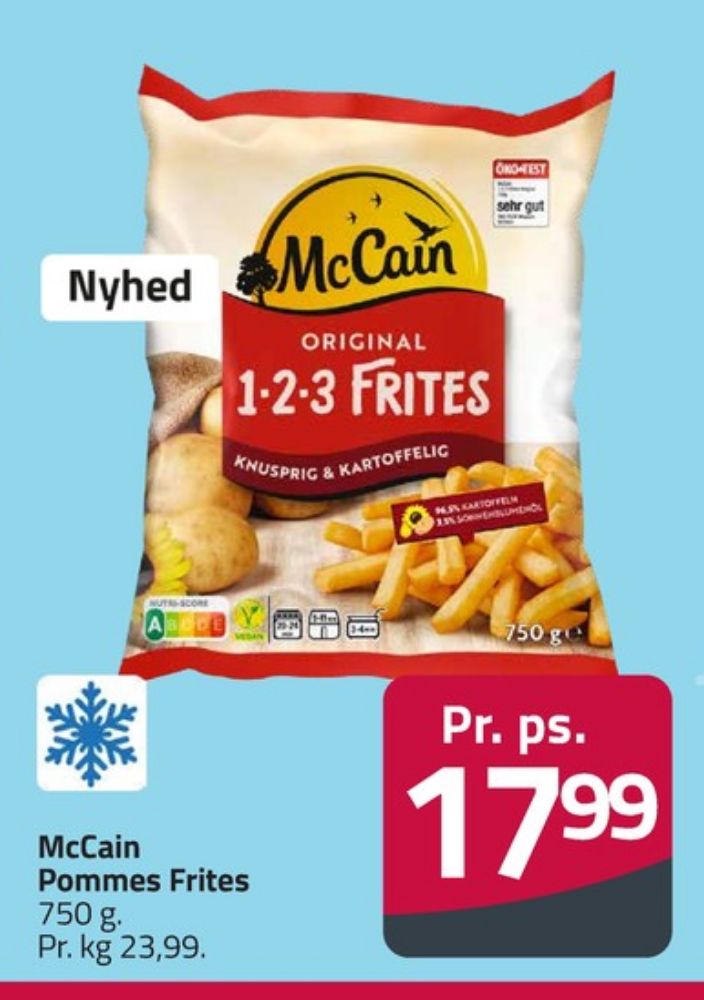 McCain, Pommes Frites