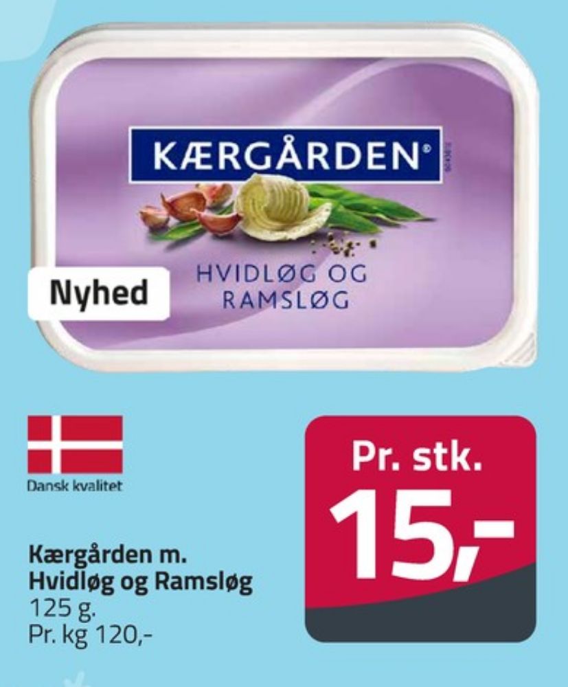 Kærgården, Smørbar Hvidløg & Ramsløg