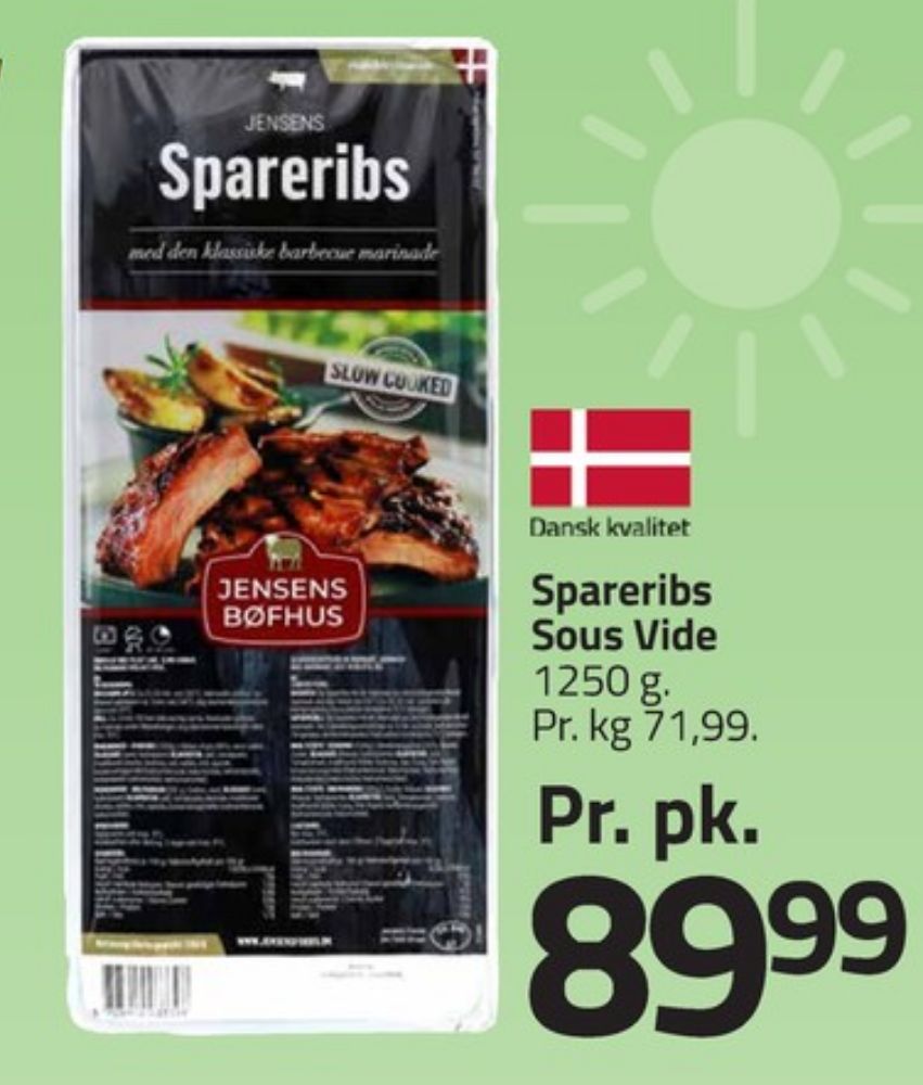 Jensens, Spareribs