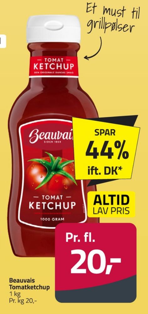 Beauvais, Ketchup