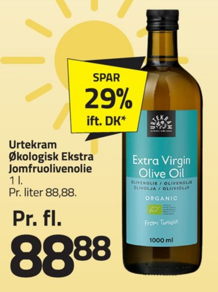 Urtekram, Olivenolie