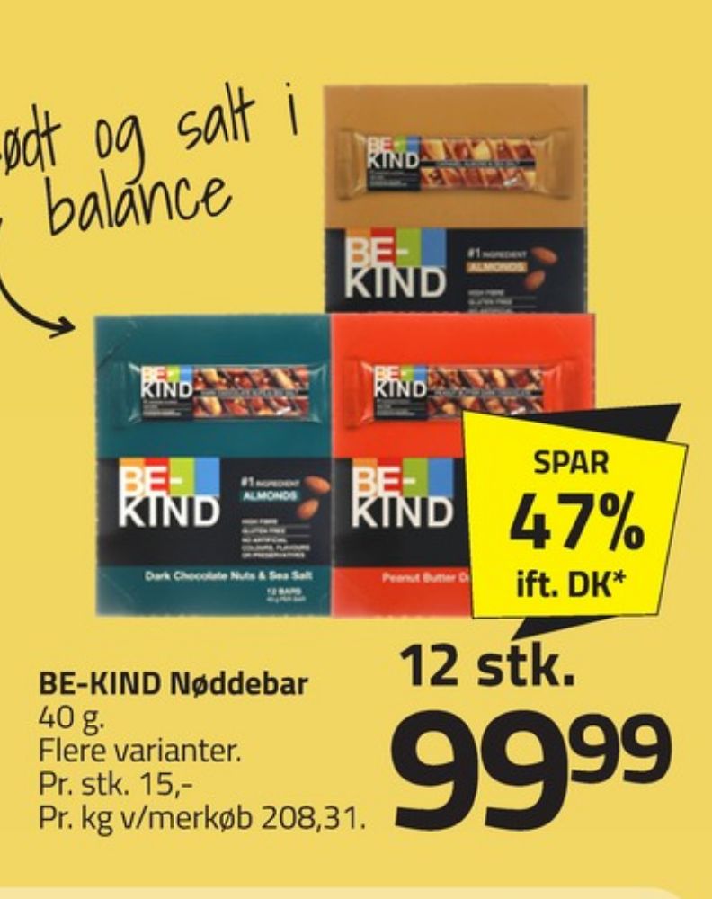 Be-kind, Peanut Butter Dark Chocolate