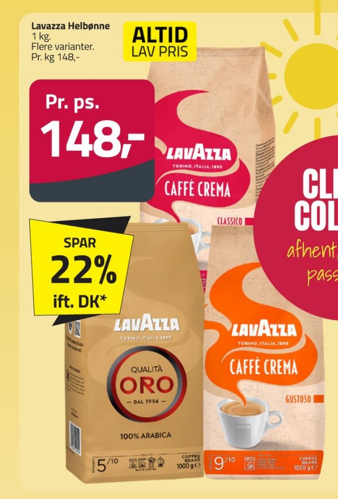 LavAzza Caffe Crema Dolce, Kaffebønner