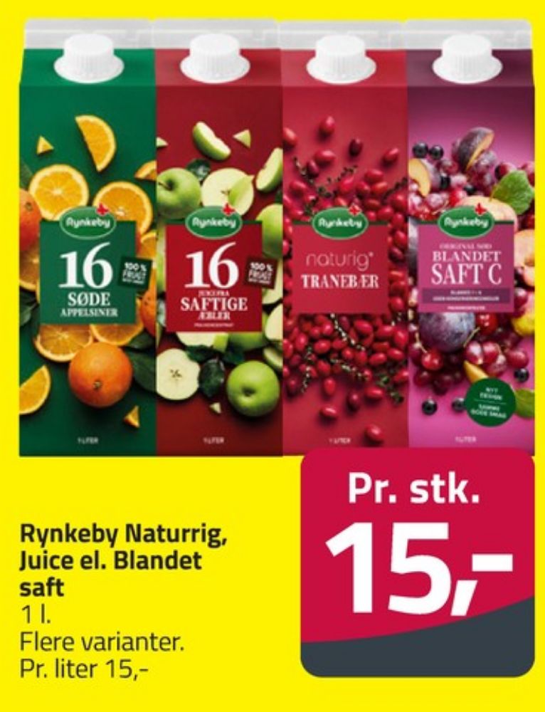 Rynkeby, Æblejuice