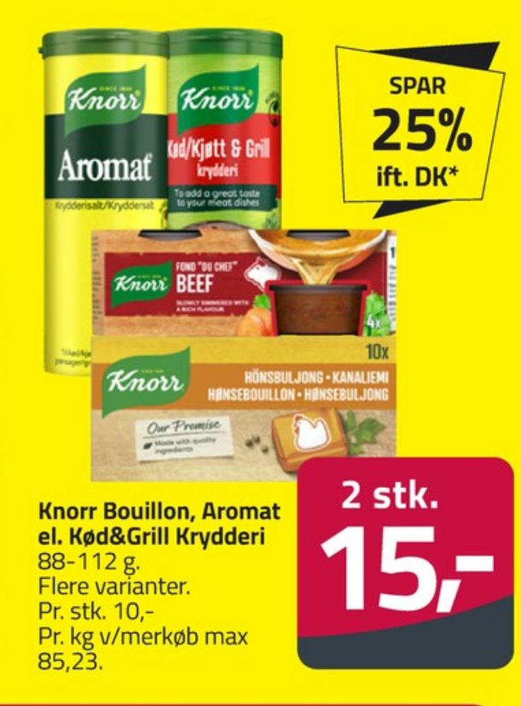 Knorr, Hønsebouillon