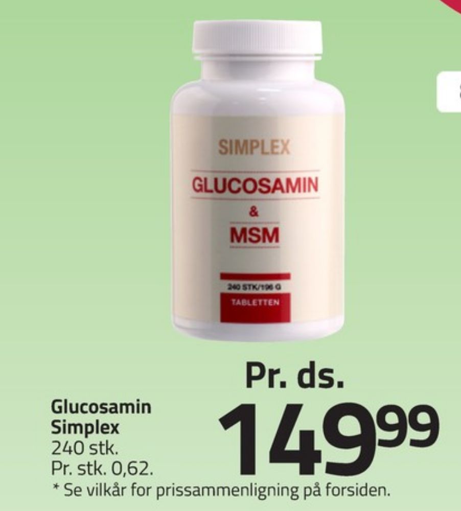 Simplex, Glucosamin