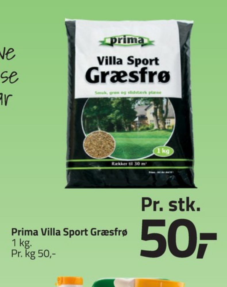 Prima, Græsfrø