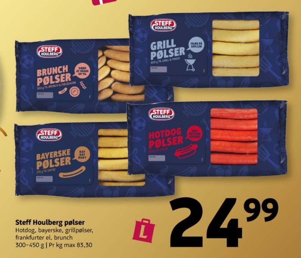 Steff Houlberg, Grillpølser