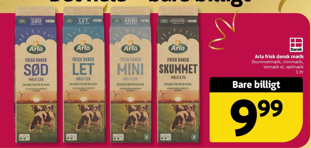 Arla, Minimælk