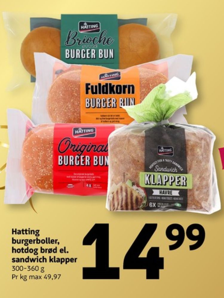 Hatting, Burger Bun Brioche