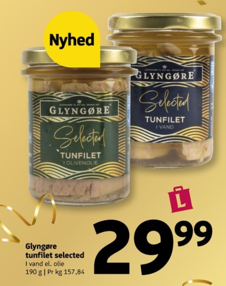 Glyngøre, Selected Tunfilet i olivenolie