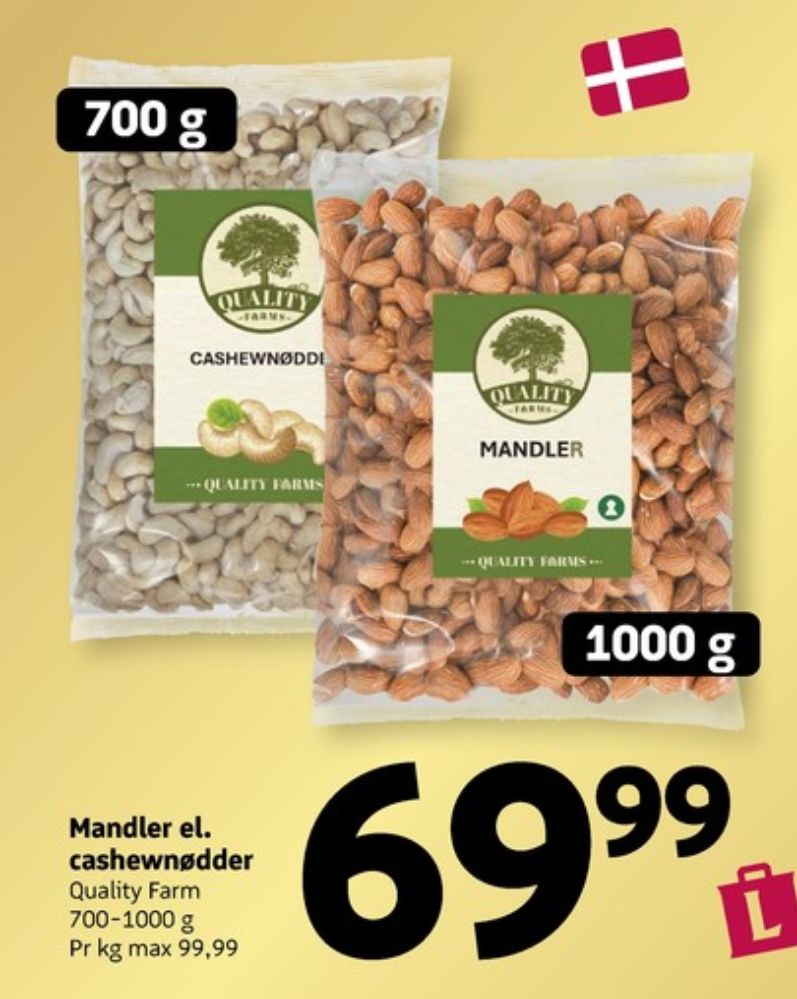Quality Farms, Cashewnødder