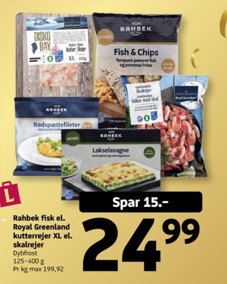 Royal Greenland, Skalrejer