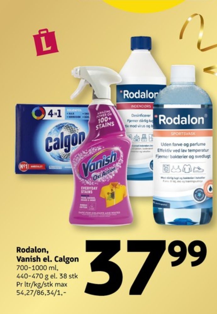 Rodalon, Vaskemiddel-flydende