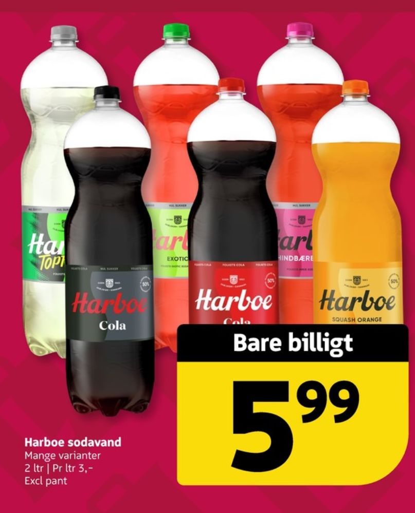 Harboe Exotic, Sodavand