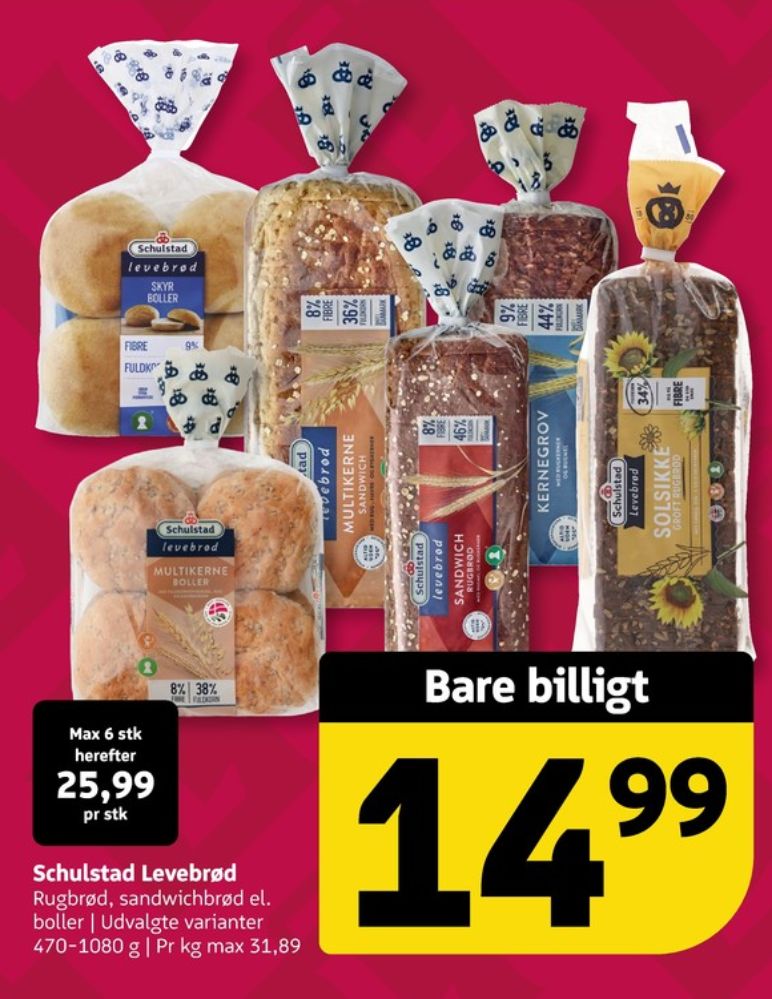 Schulstad Levebrød, Multikerneboller
