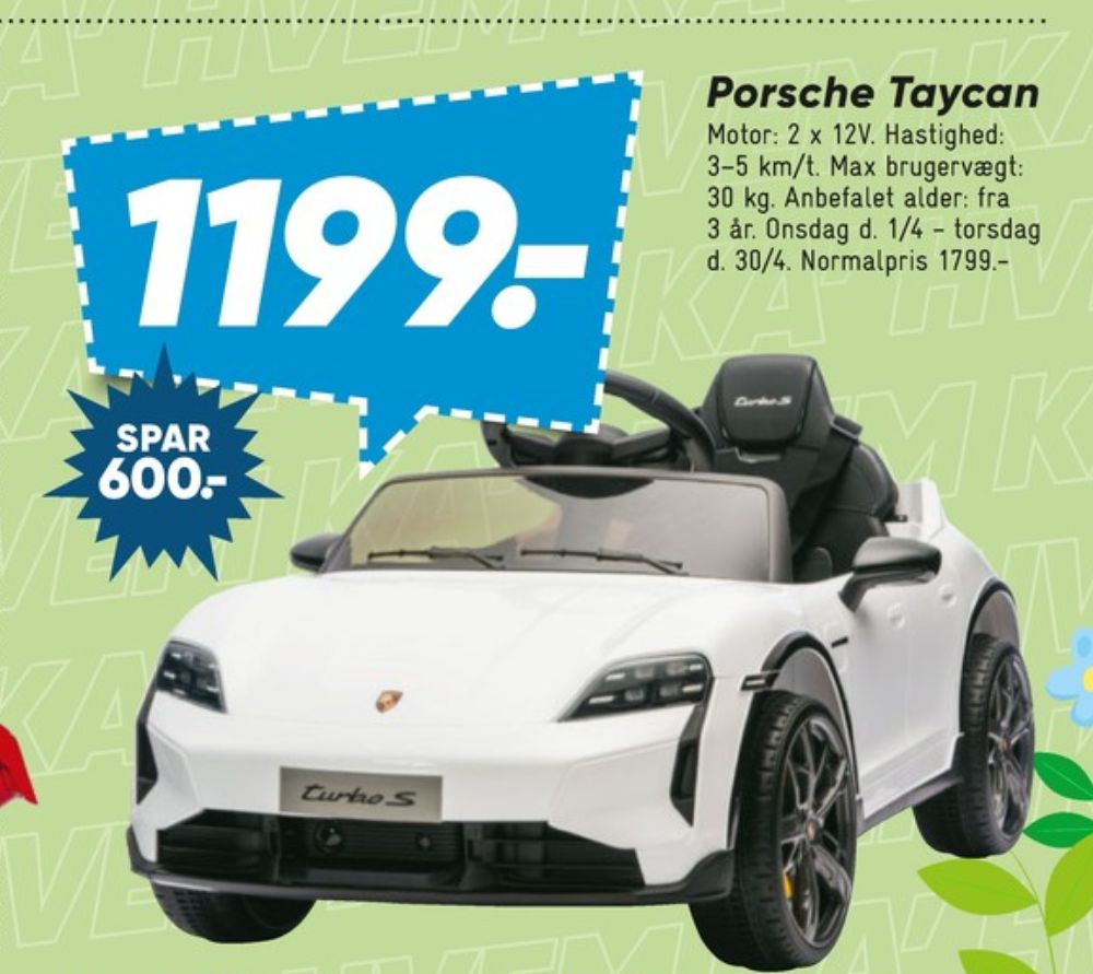 Porche, Elkøretøjer