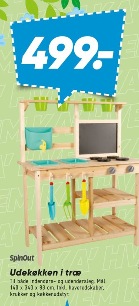 SpinOut, Legekøkken