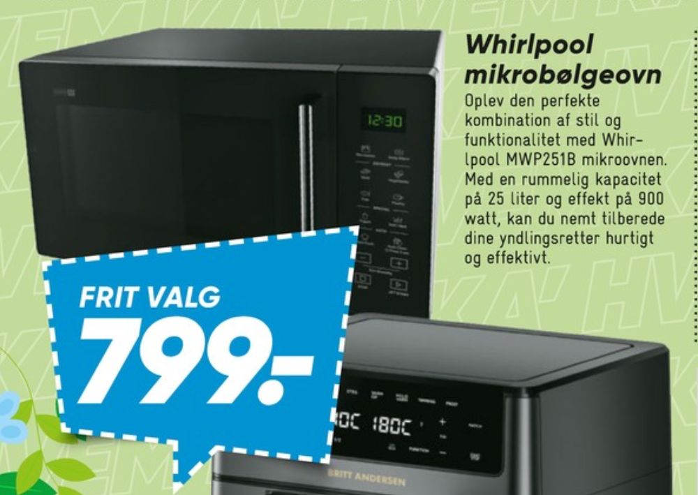 Whirlpool, Mikroovn