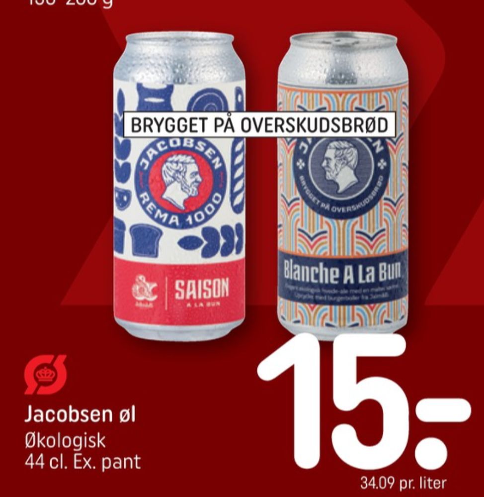 Jacobsen Blanche A La Bun, Specialøl