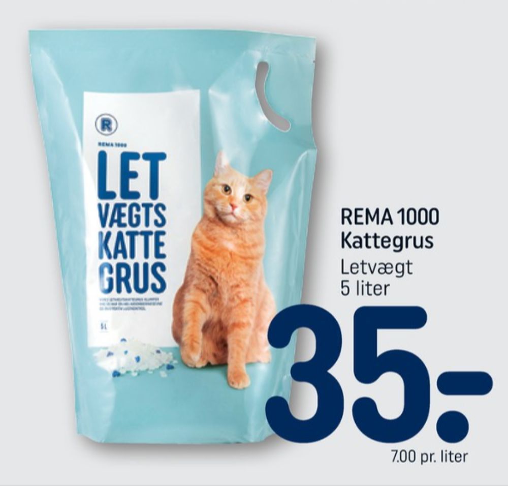 Rema 1000, Kattegrus