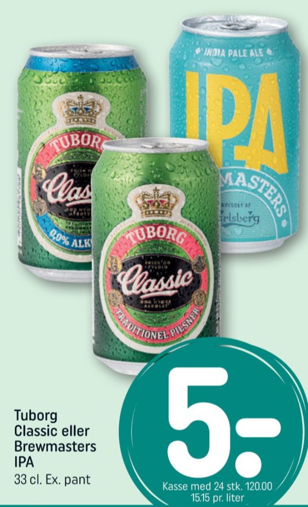 Tuborg Classic 0,0, Øl - Alkoholfri