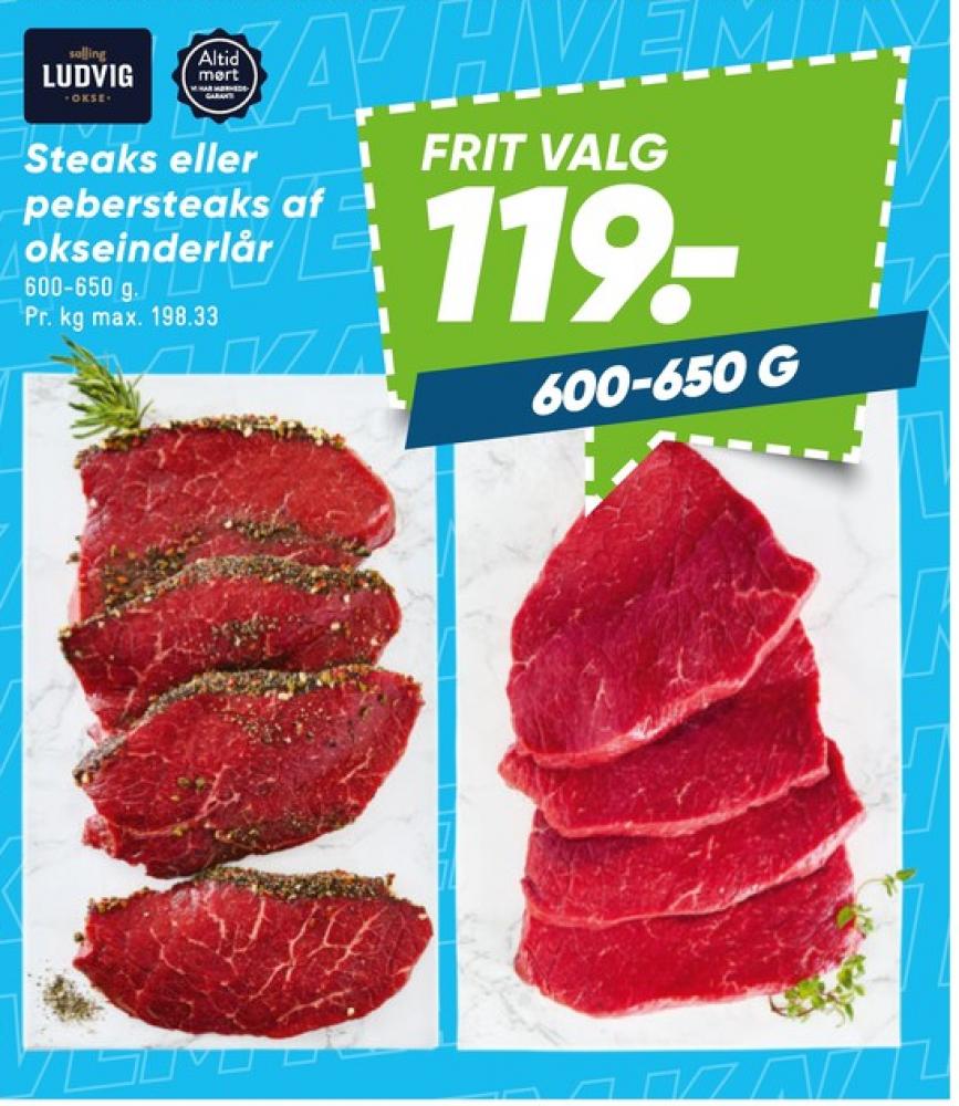 Salling Ludvig, Oksesteaks