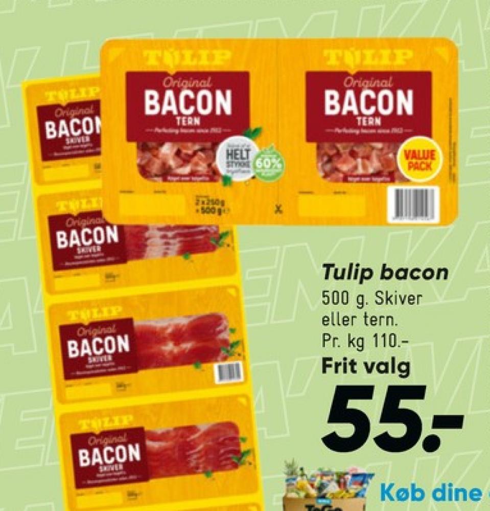 Tulip, Bacontern