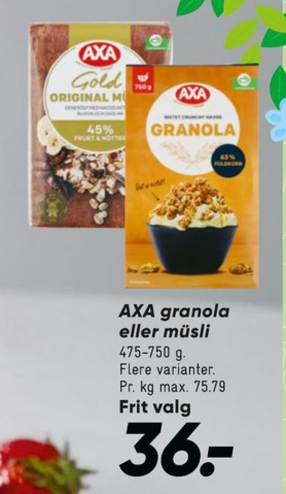 Axa, Gold Original Müsli 