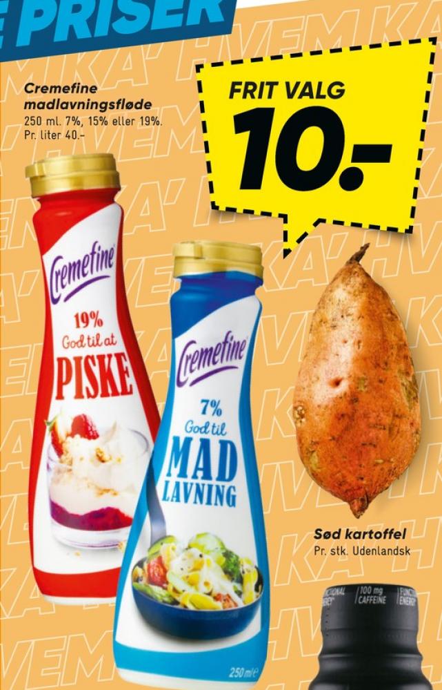 Cremefine, Flødealternativ 19 %