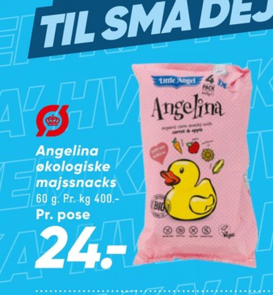 Angelina, Snacks