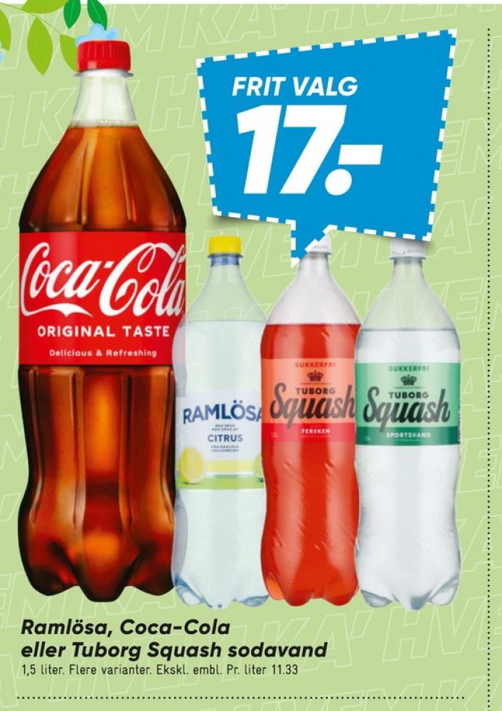 Tuborg Squash, Ferskensodavand