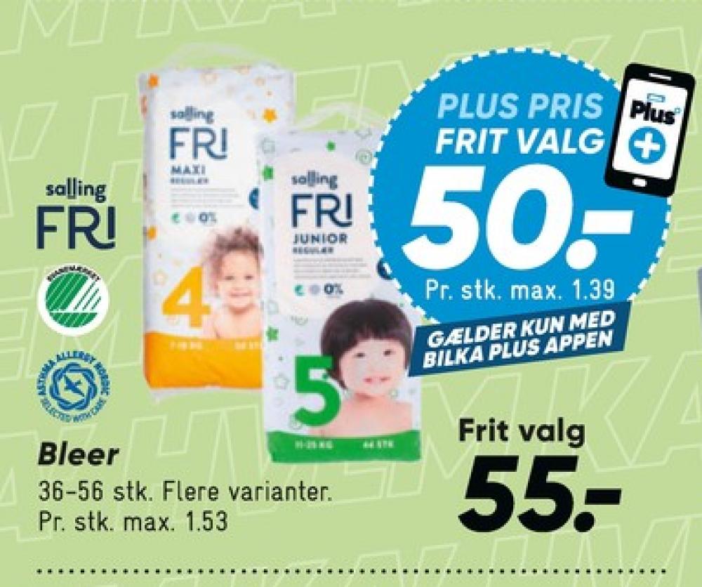 Salling Fri Maxi, Bleer str 4 7-18 kg
