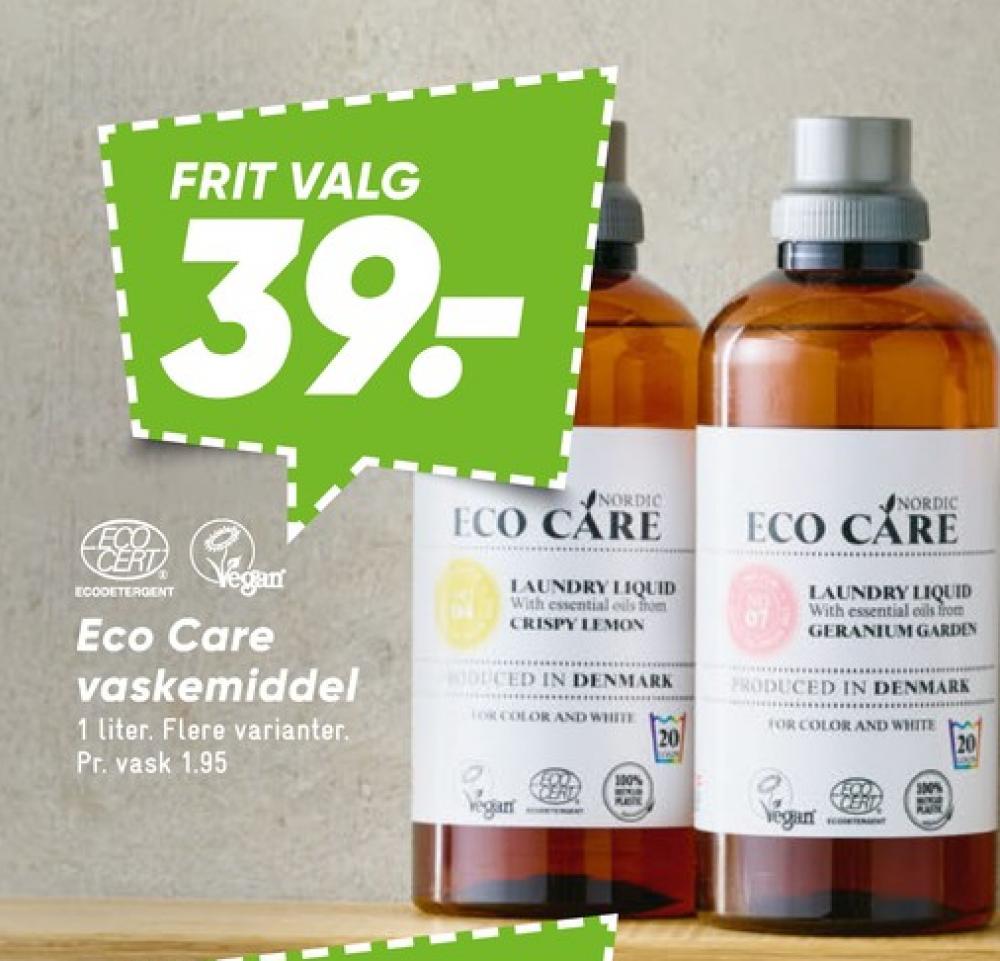 Eco Care, Vaskemiddel-flydende