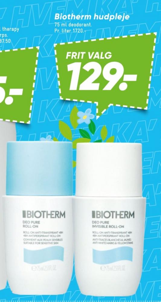 Biotherm, Deo Roll-on