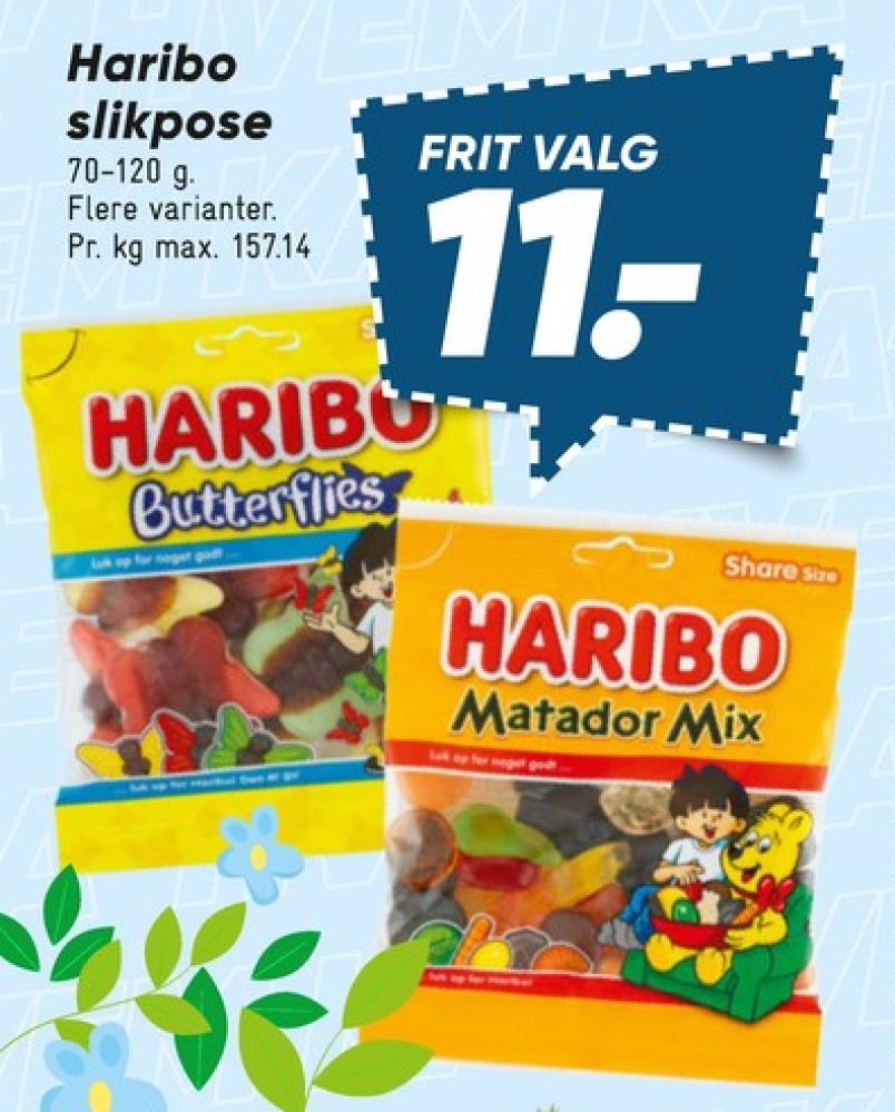 Haribo Matador Mix, Slikposer