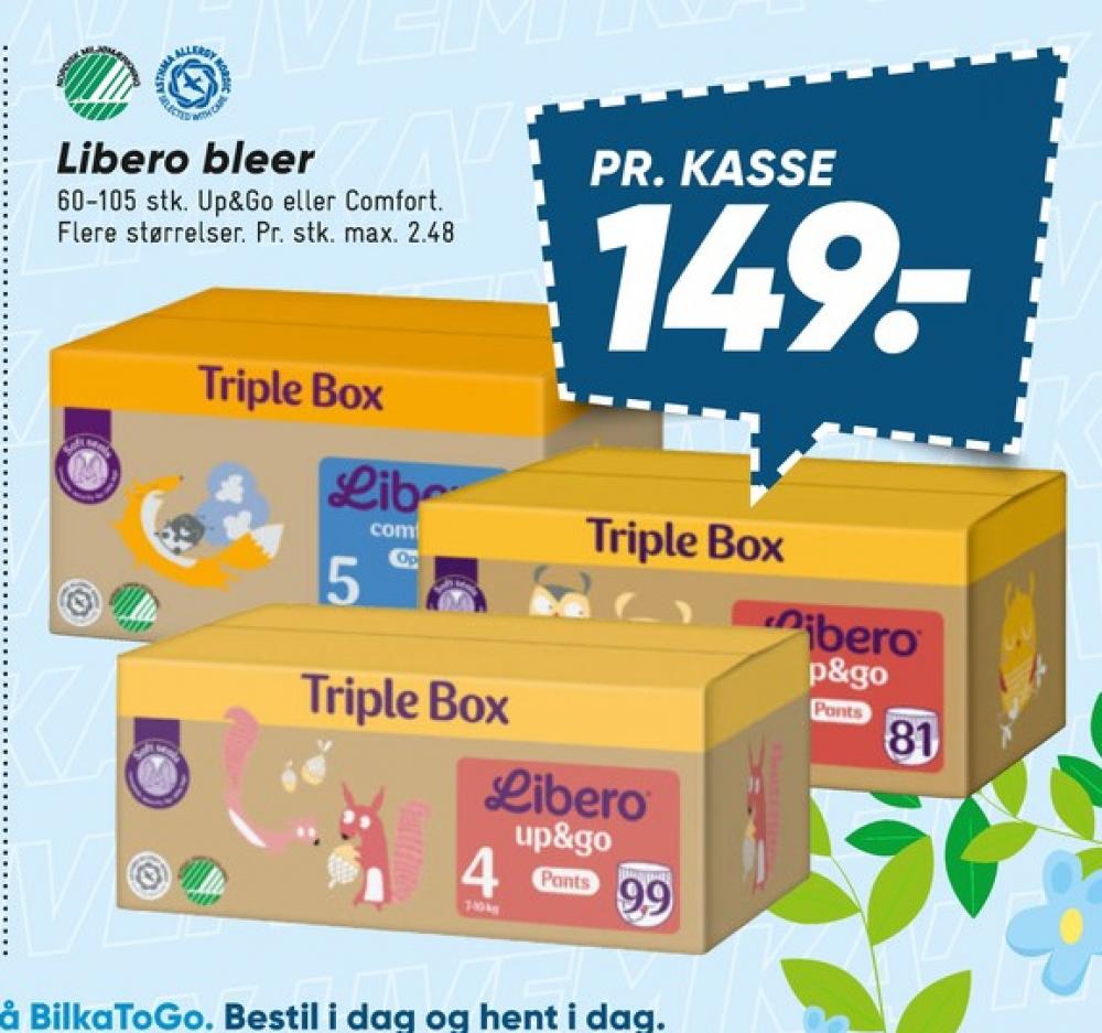 Libero Comfort, Bleer str 3 5-8 kg