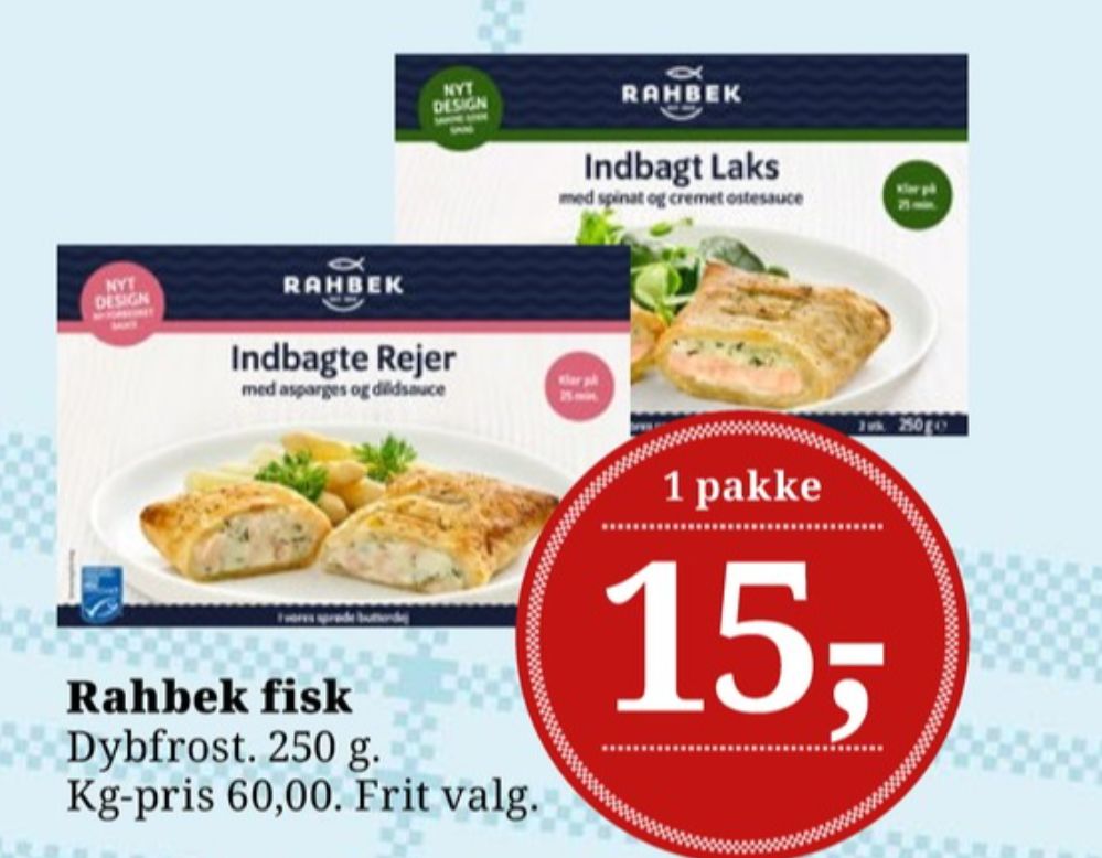 Rahbek, Indbagte Rejer med Asparges og Dildsauce