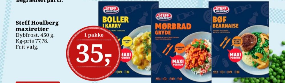 Steff Houlberg, Bøf Bearnaise