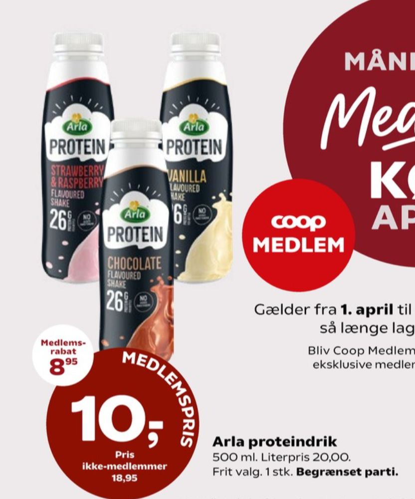 Arla Protein, Proteindrik Vanilla